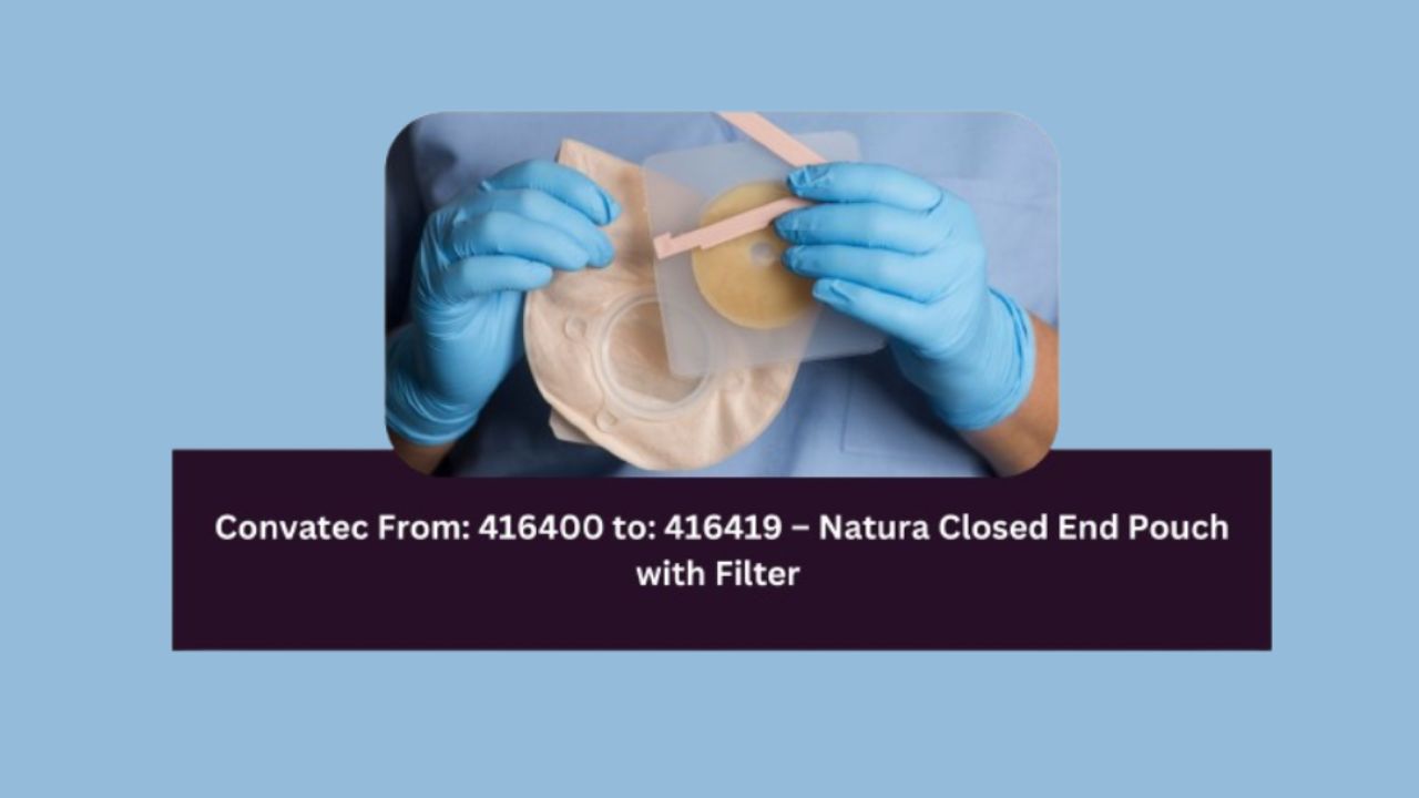 Convatec From: 416400 To: 416419 - Natura Closed End Pouch with Filter
