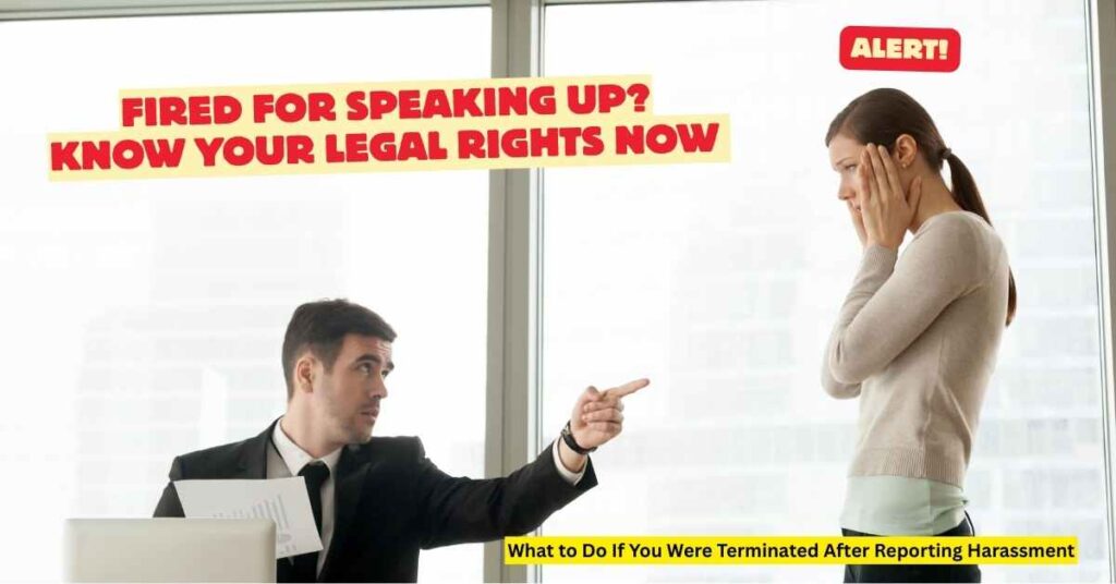 Legal rights after wrongful termination